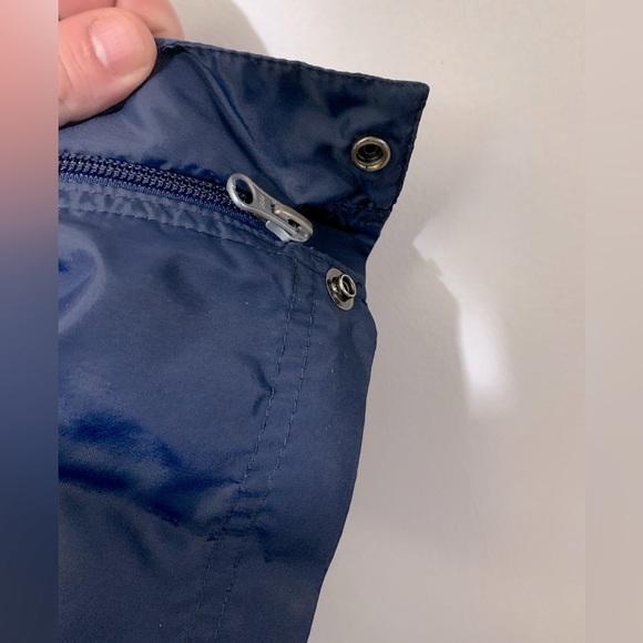 VINTAGE Nike Zip Away / Tearaway Track Pants jogging athletic pants windbreaker - Picture 8 of 12